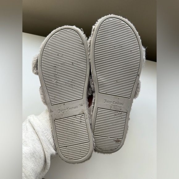 Juicy Couture JC Gravity 2 Faux Fur Slides Sz 8 - Picture 7 of 9